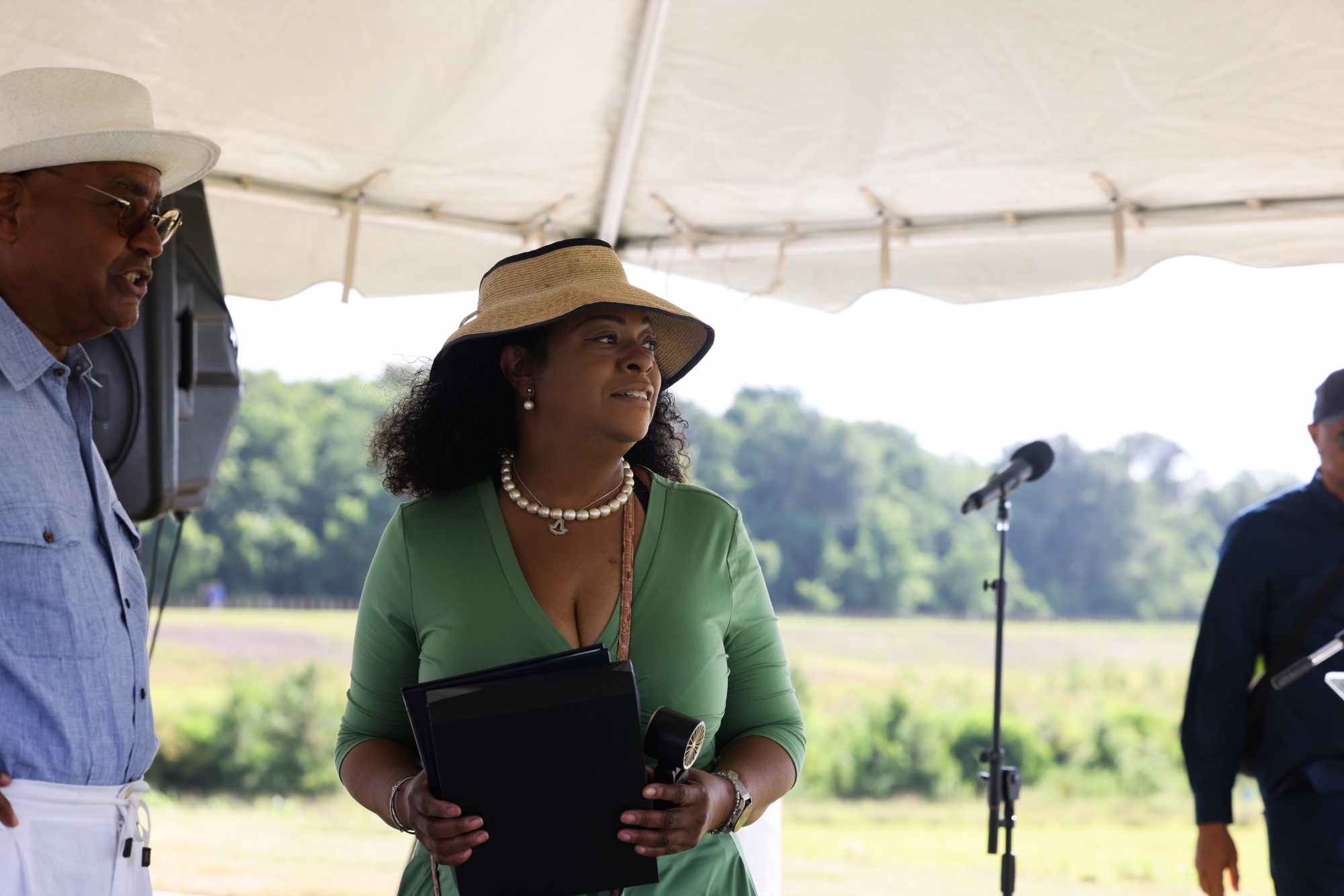 Photo from the Curtis Graves Park ribbon cutting and reception